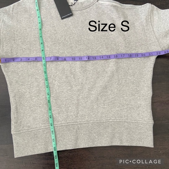 RAILS Quincy Cutout Sweatshirt in Heather grey colour - Size Small and Large - Picture 12 of 13